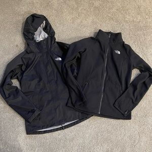The North Face 2 in 1 jacket